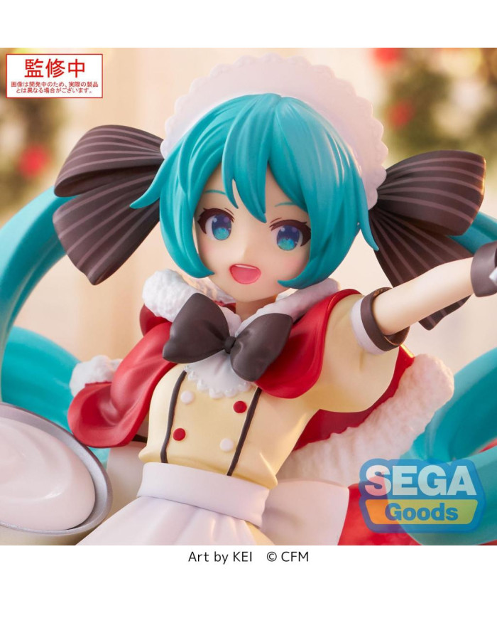 HATSUNE MIKU - Hatsune Miku "Christmas 2025" - Figurine Luminasta 20cm