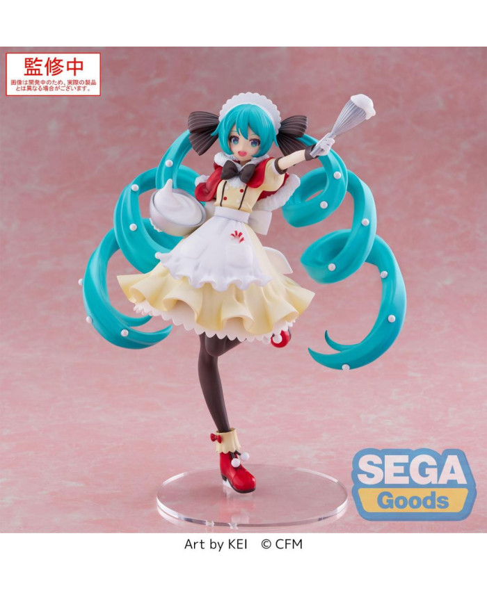 HATSUNE MIKU - Hatsune Miku "Christmas 2025" - Figurine Luminasta 20cm