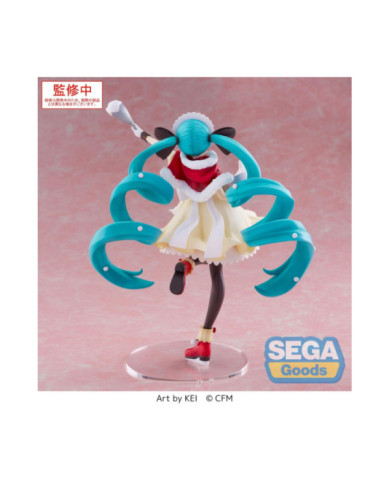 HATSUNE MIKU - Hatsune Miku "Christmas 2025" - Figurine Luminasta 20cm