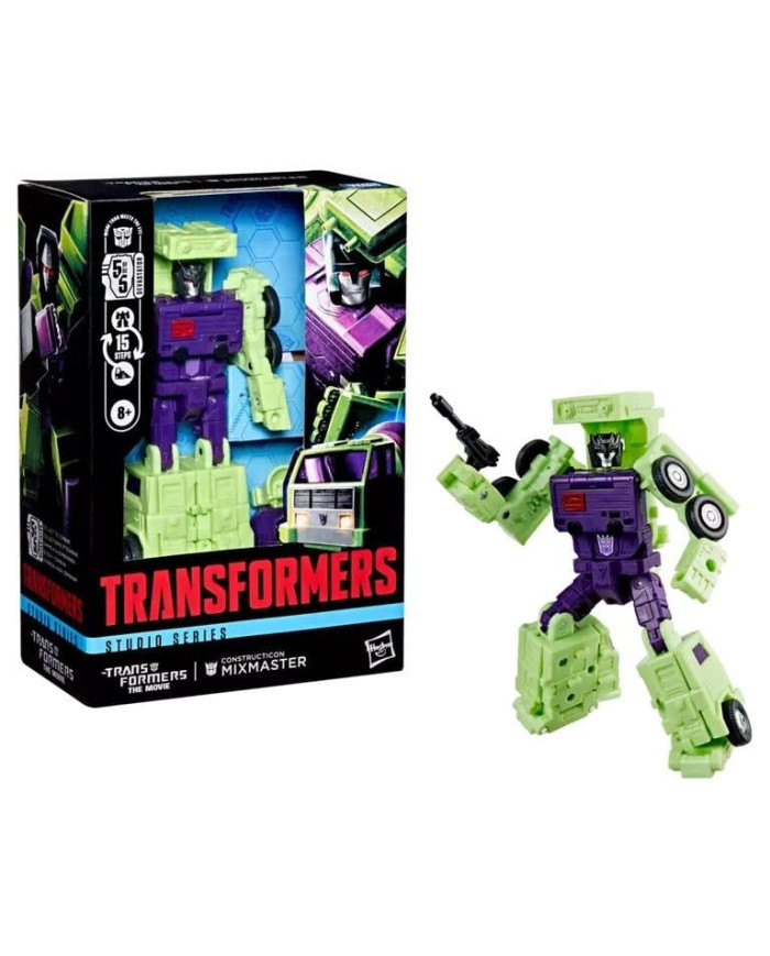 TRANSFORMERS - Mixmaster - Figurine Studio Series Voyager 14cm