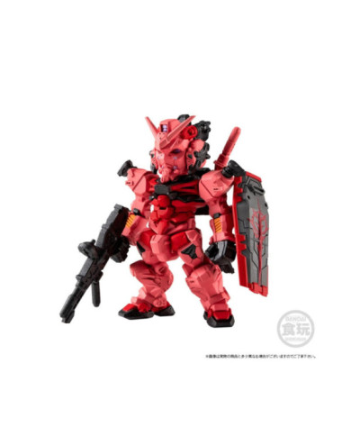 GUNDAM GQUUUUUUX - Red Gundam - Figurine Converge Core 5.5cm