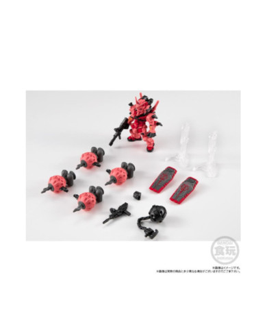 GUNDAM GQUUUUUUX - Red Gundam - Figurine Converge Core 5.5cm