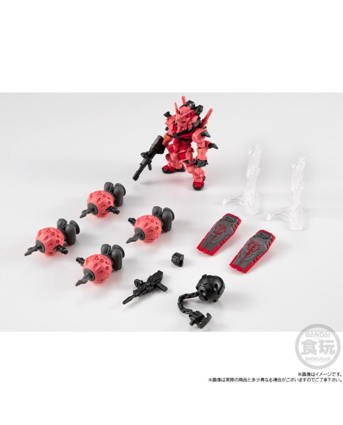 GUNDAM GQUUUUUUX - Red Gundam - Figurine Converge Core 5.5cm