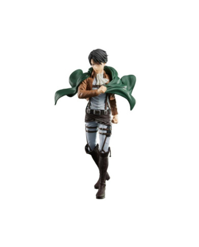 L'ATTAQUE DES TITANS - Levi - Figurine Grandista 27cm