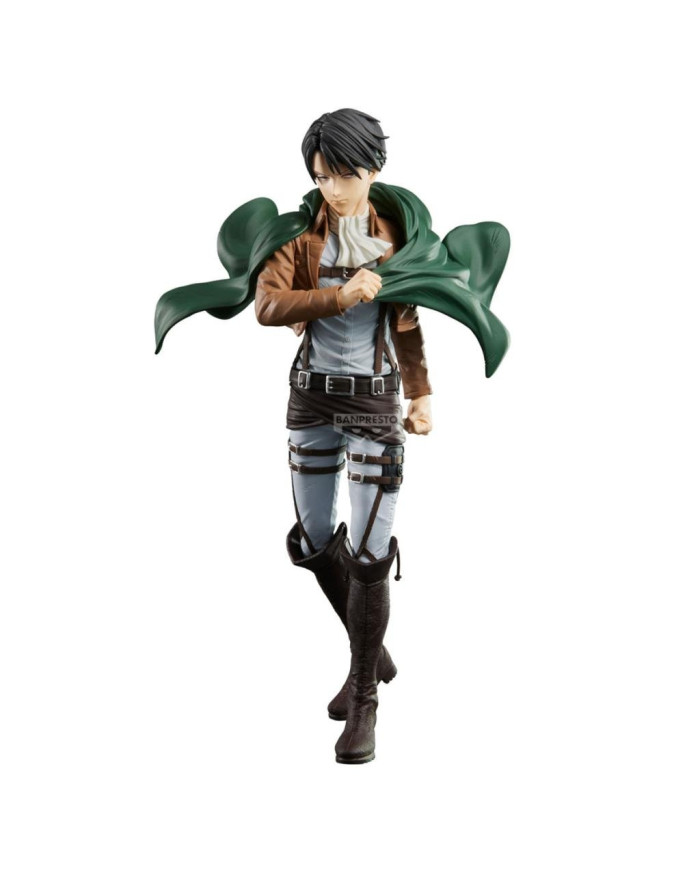 L'ATTAQUE DES TITANS - Levi - Figurine Grandista 27cm