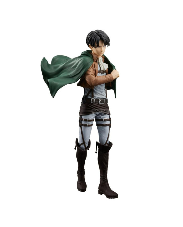 L'ATTAQUE DES TITANS - Levi - Figurine Grandista 27cm