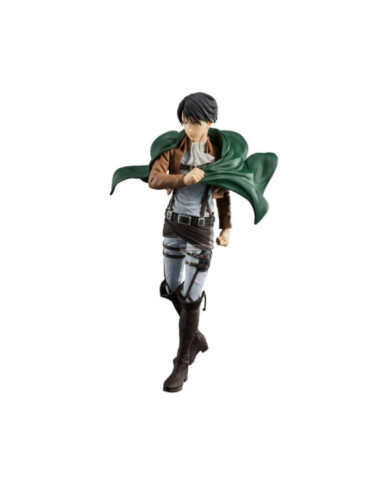 L'ATTAQUE DES TITANS - Levi - Figurine Grandista 27cm