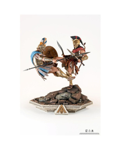ASSASSIN'S CREED - Alexios "Spartan Kick" - Statuette Diorama 1/6 40cm
