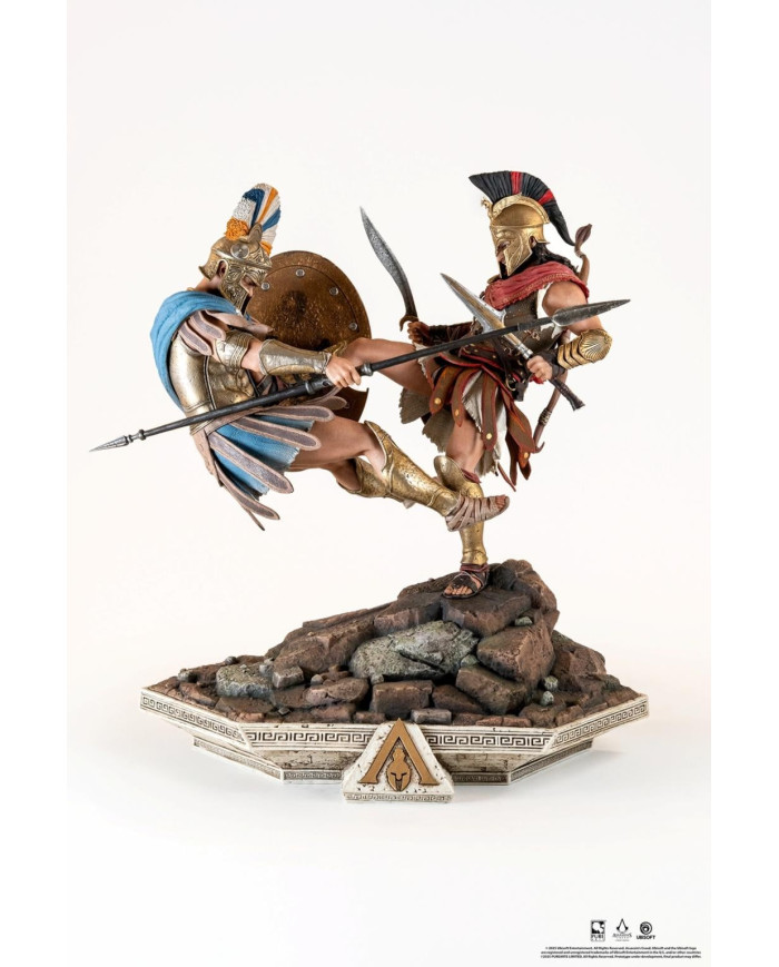 ASSASSIN'S CREED - Alexios "Spartan Kick" - Statuette Diorama 1/6 40cm