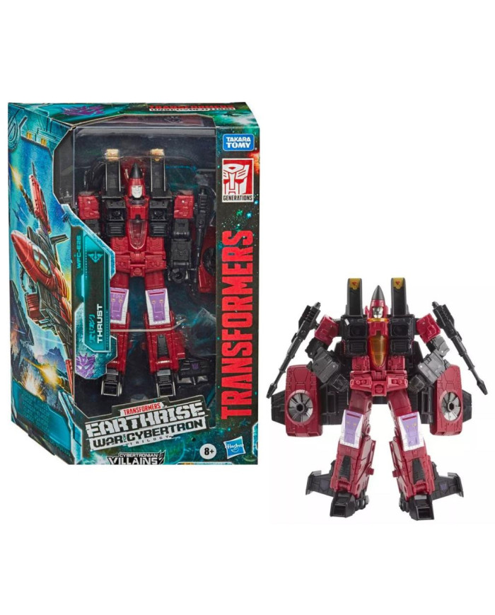 TRANSFORMERS - Thrust - Figurine War for Cybertron Earthrise 18cm