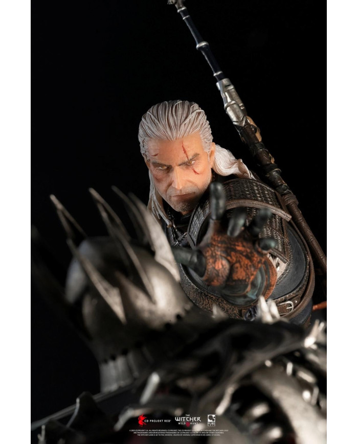 THE WITCHER 3 - Geralt VS Eredin - Statuette 1/6 49.5cm