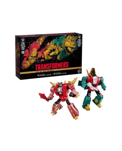 TRANSFORMERS - Dinobot Slug & Snarl -Figurine Age of the Primes 21.5cm
