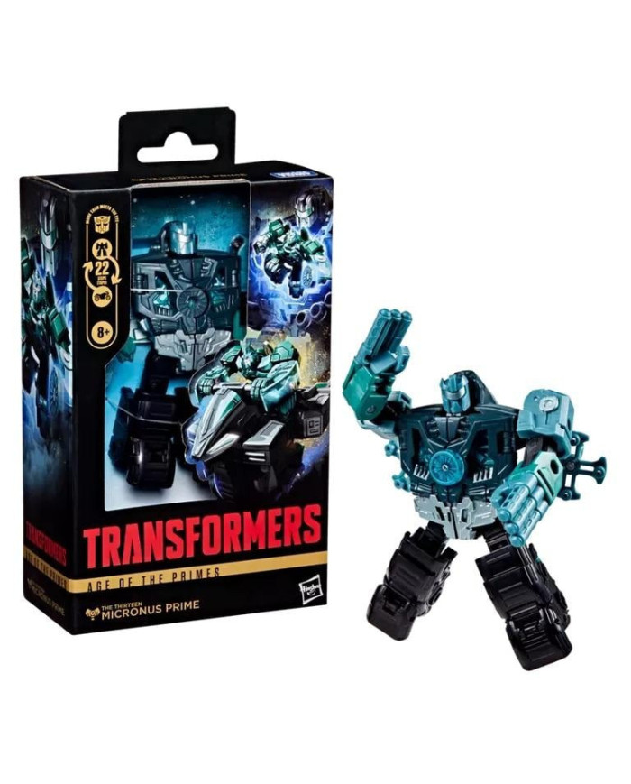 TRANSFORMERS - Micronus Prime - Figurine Age of the Primes 14cm