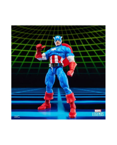 MARVEL - Captain America VS Venom - Figurine Legend Series 15cm