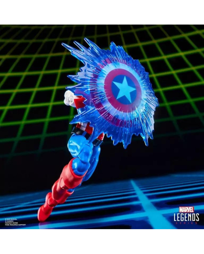 MARVEL - Captain America VS Venom - Figurine Legend Series 15cm