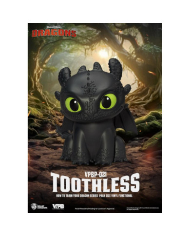 DRAGON - Krokmou - Tirelire Vinyl Figure 12cm