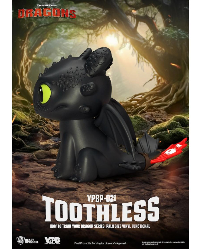 DRAGON - Krokmou - Tirelire Vinyl Figure 12cm