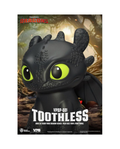 DRAGON - Krokmou - Tirelire Vinyl Figure 12cm