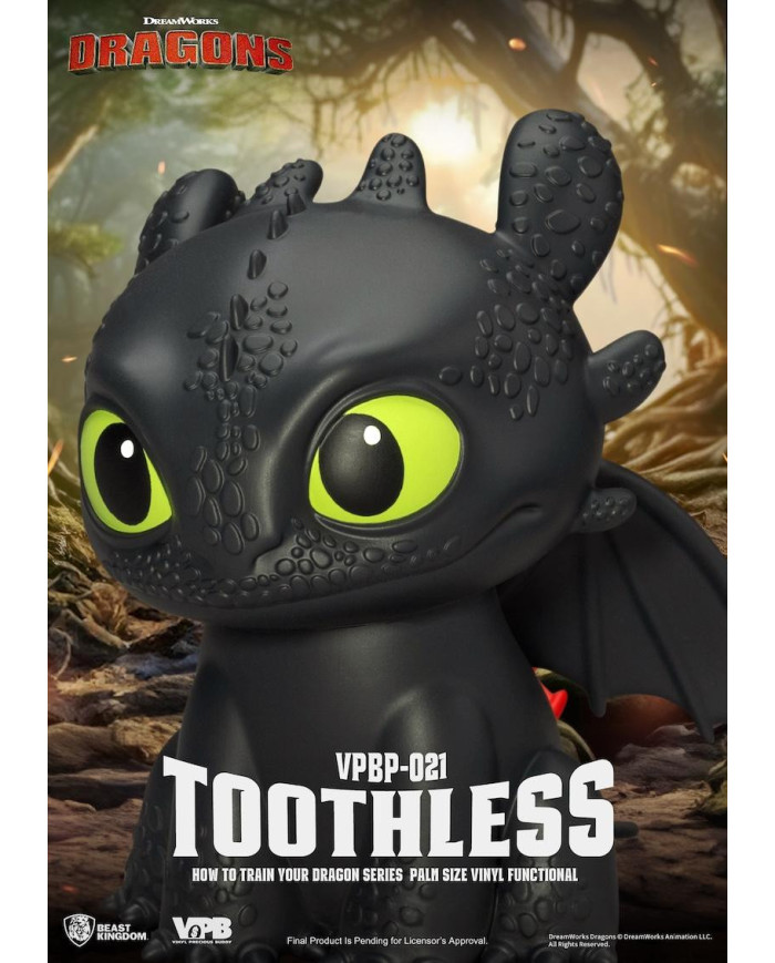 DRAGON - Krokmou - Tirelire Vinyl Figure 12cm