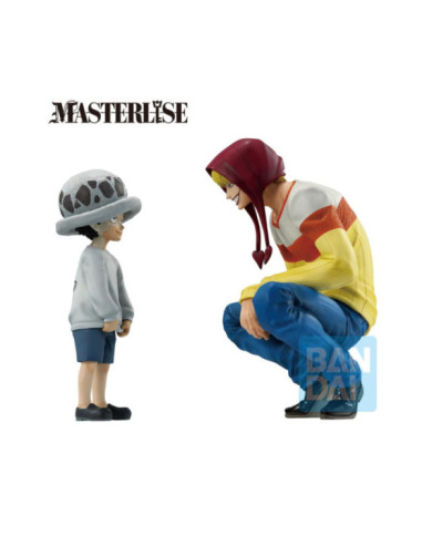 ONE PIECE - Trafalgar Law & Corazon -Figurine Episode of Law 11 & 13cm