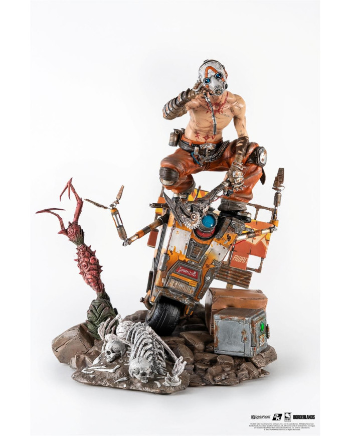 BORDERLANDS 3 - Psycho & Claptrap - Statuette 1/6 40cm