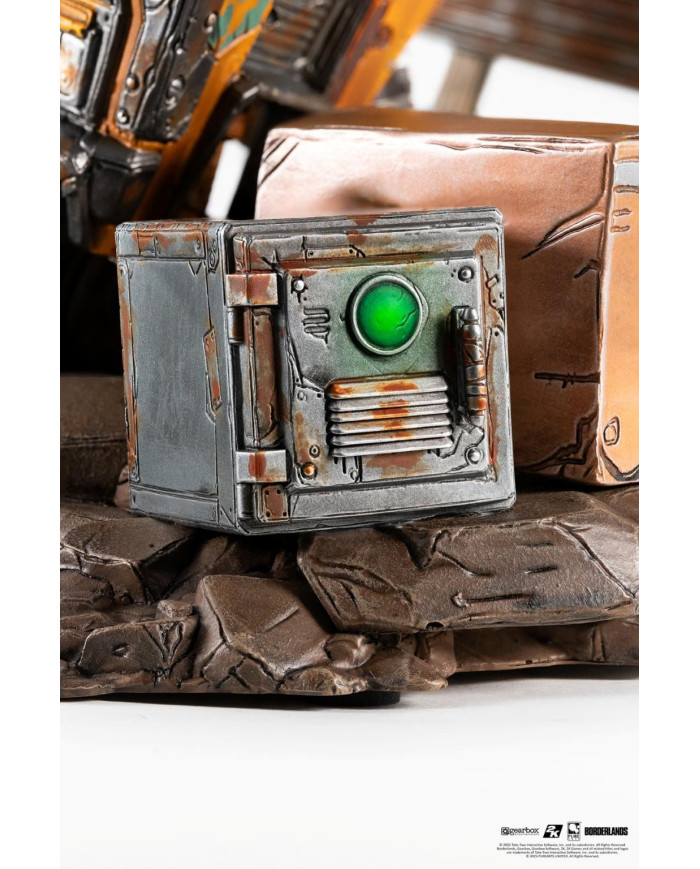 BORDERLANDS 3 - Psycho & Claptrap - Statuette 1/6 40cm