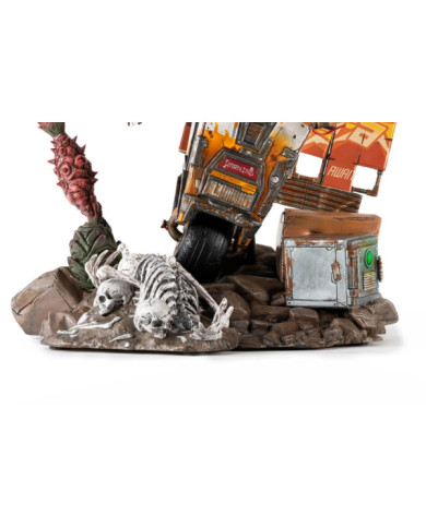 BORDERLANDS 3 - Psycho & Claptrap - Statuette 1/6 40cm