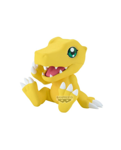 DIGIMON ADVENTURE - Agumon - Figurine Sofvimates 9cm