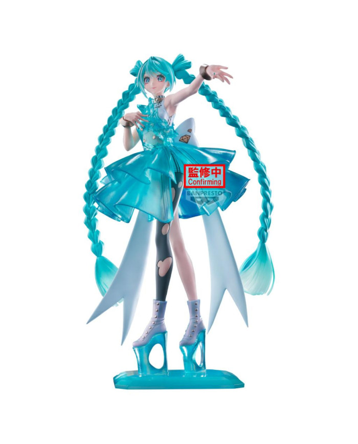 HATSUNE MIKU - Emerald Gem - Figurine Clearluxe 28cm