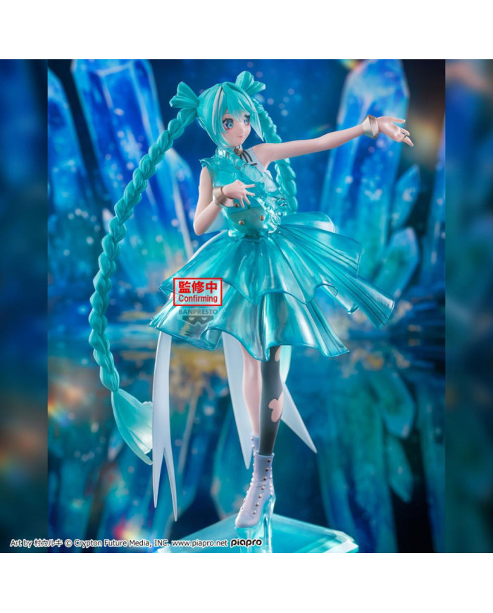 HATSUNE MIKU - Emerald Gem - Figurine Clearluxe 28cm
