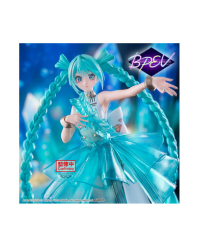 HATSUNE MIKU - Emerald Gem - Figurine Clearluxe 28cm
