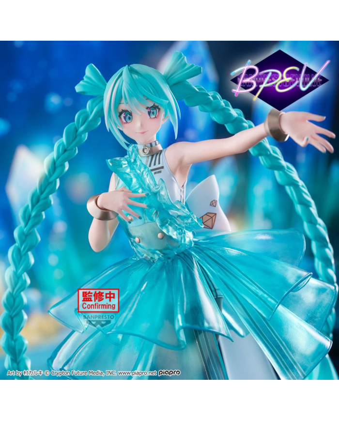 HATSUNE MIKU - Emerald Gem - Figurine Clearluxe 28cm