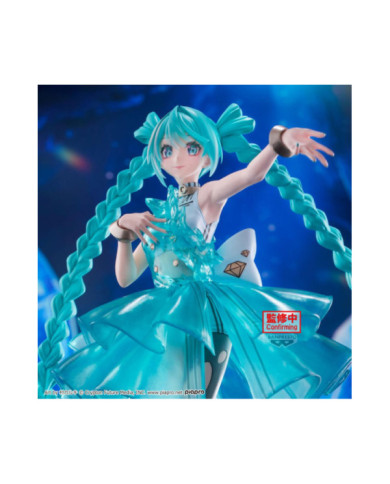 HATSUNE MIKU - Emerald Gem - Figurine Clearluxe 28cm