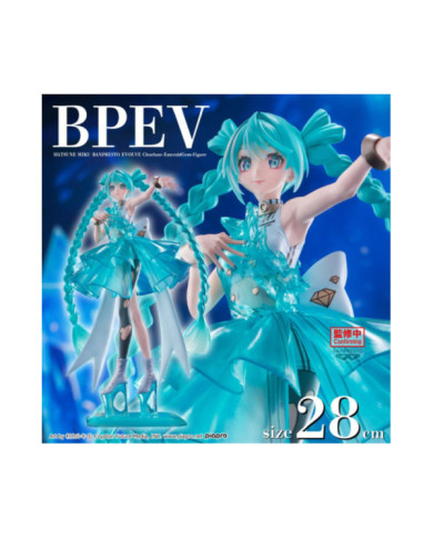HATSUNE MIKU - Emerald Gem - Figurine Clearluxe 28cm
