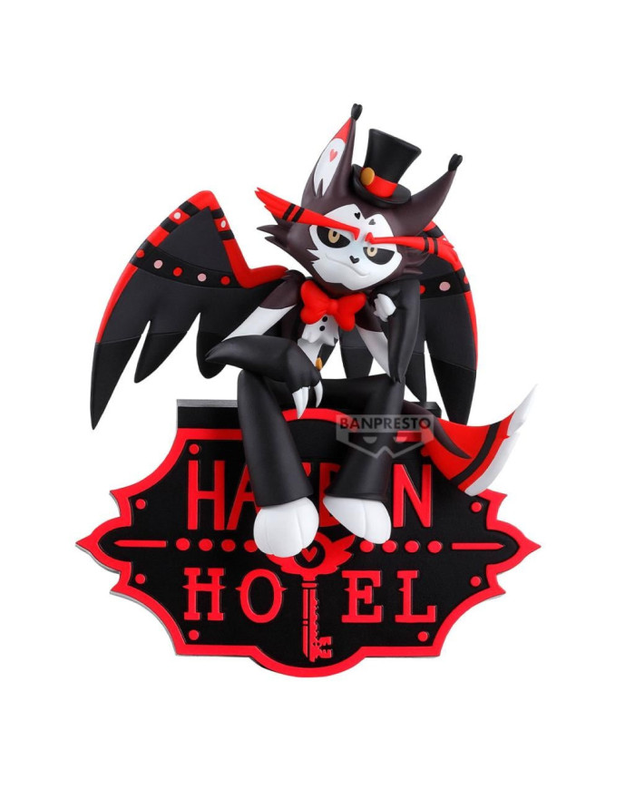 HAZBIN HOTEL - Husk - Figurine Monitor Top 15cm
