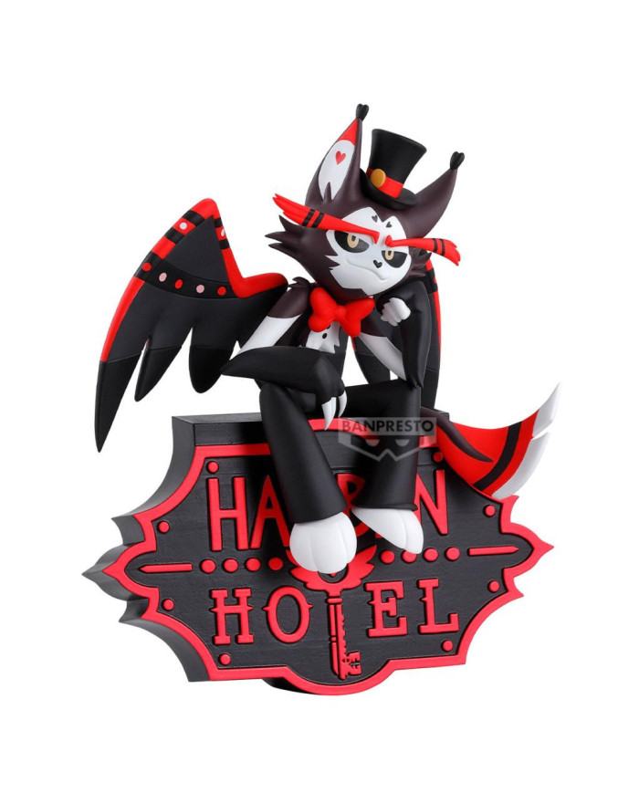 HAZBIN HOTEL - Husk - Figurine Monitor Top 15cm