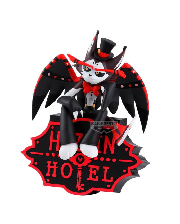 HAZBIN HOTEL - Husk - Figurine Monitor Top 15cm
