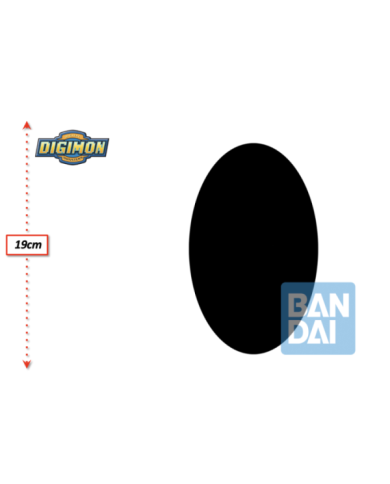 DIGIMON - Imperialdramon Paladin Mode - Figurine Clash Of Light.. 19cm