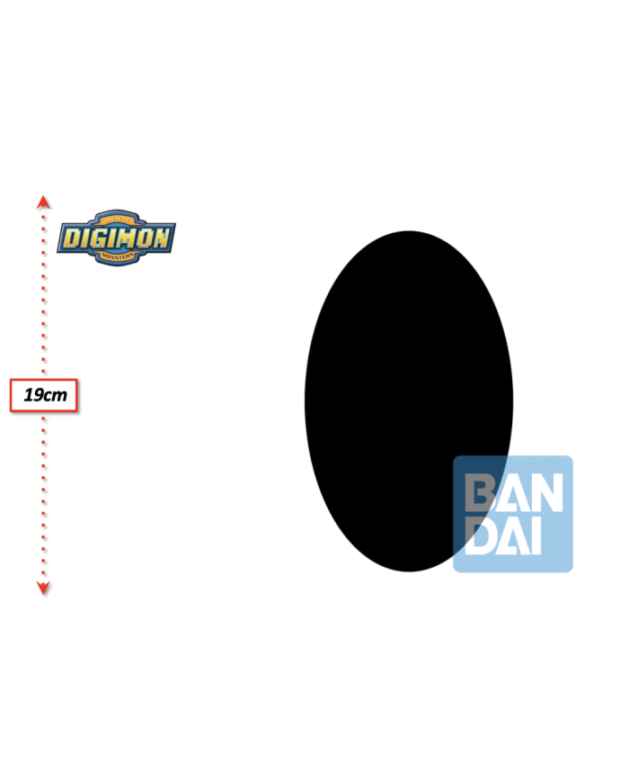 DIGIMON - Imperialdramon Paladin Mode - Figurine Clash Of Light.. 19cm