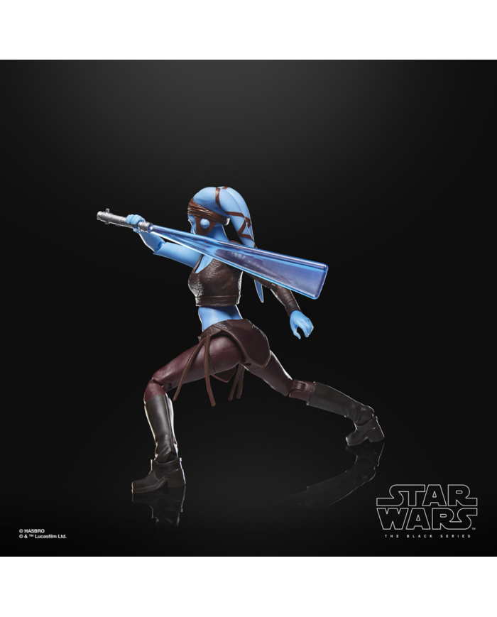 STAR WARS 3 - Aayla Secura - Figurine Black Series 15cm