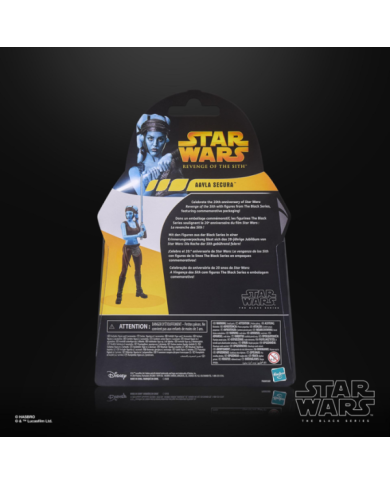 STAR WARS 3 - Aayla Secura - Figurine Black Series 15cm