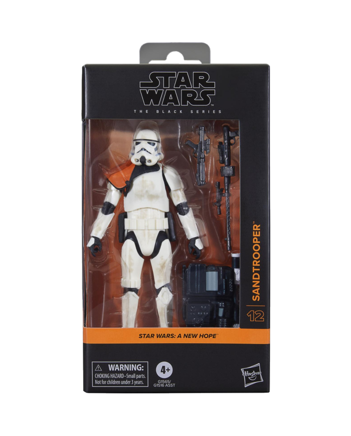 STAR WARS UN NOUVEL ESPOIR - Sandtrooper - Figurine Black Series 15cm