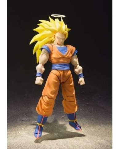 DRAGON BALL Z - Super Saiyan 3 Son Goku - Figurine S.H. Figuarts 15cm