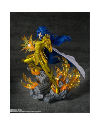 SAINT SEIYA - Gemini Saga - Statue FiguartsZERO Touche Metallique 21cm