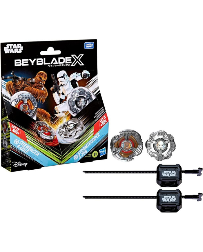 BEYBLADE X - Chewbacca 4-80LF & Stormtrooper 5-70B