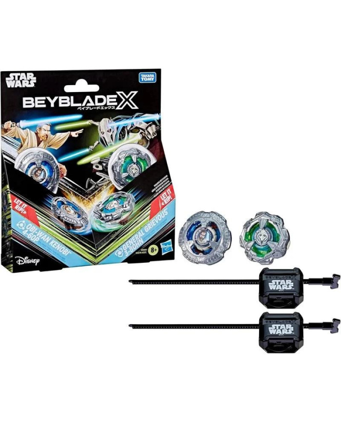 BEYBLADE X - Obi-Wan Kenobi 4-60P & General Grievous 3-80HN