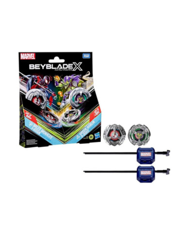 BEYBLADE X - Miles Morales 1-60GN & Green Goblin 9-80HT