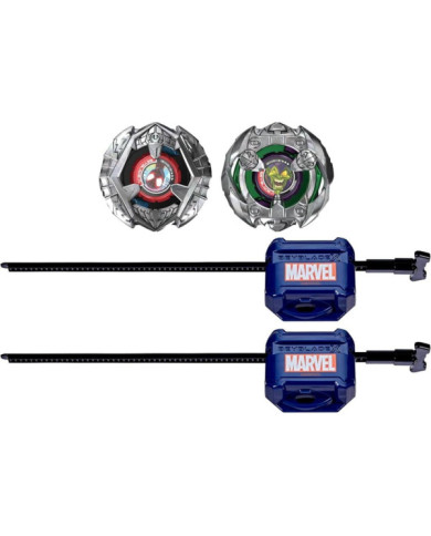 BEYBLADE X - Miles Morales 1-60GN & Green Goblin 9-80HT