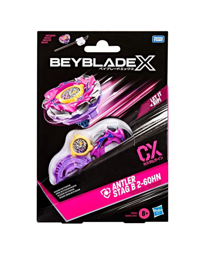 BEYBLADE X - Antler Stag B 2-60HN CX Starter Pack