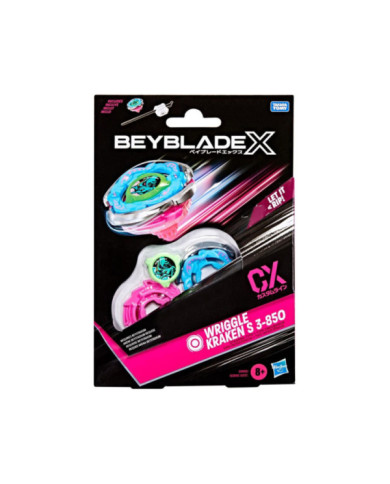 BEYBLADE X - Wriggle Kraken S 3-85O CX Starter Pack